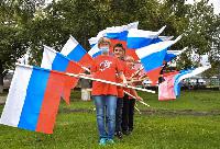 Акции ко Дню флага проводятся во всех районах Тюменской области